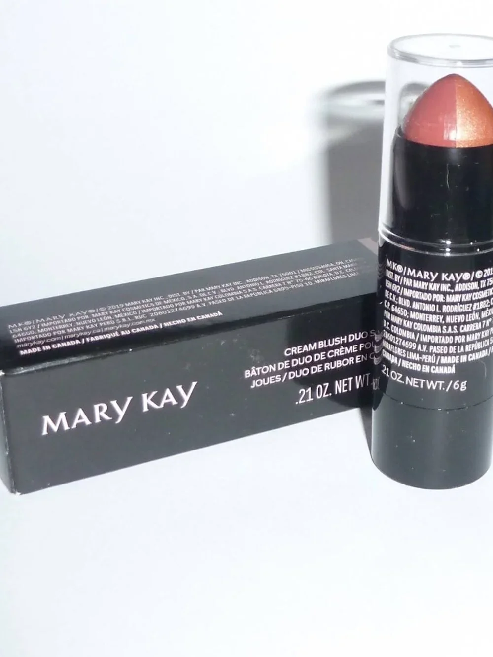 Mary Kay Cream Blush Duo Stick - Mauve & Shimmer